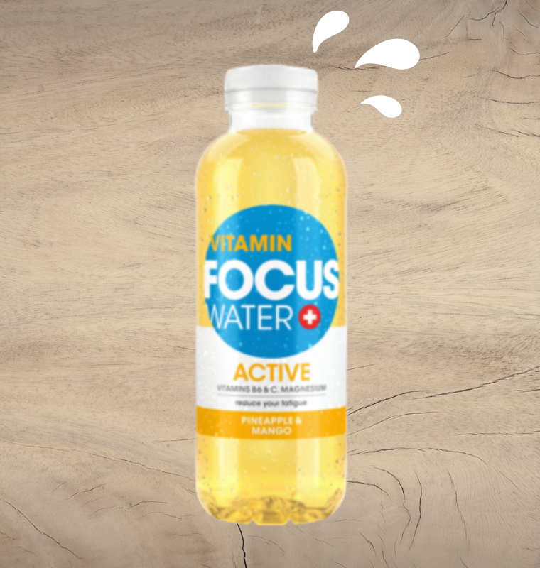 FOCUS WATER – Active Ananas & Mangue
